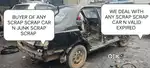 BUYER OF ANY SCRAP SCRAP CAR N VALID EXPIRED CARS N DAMAGE CARS