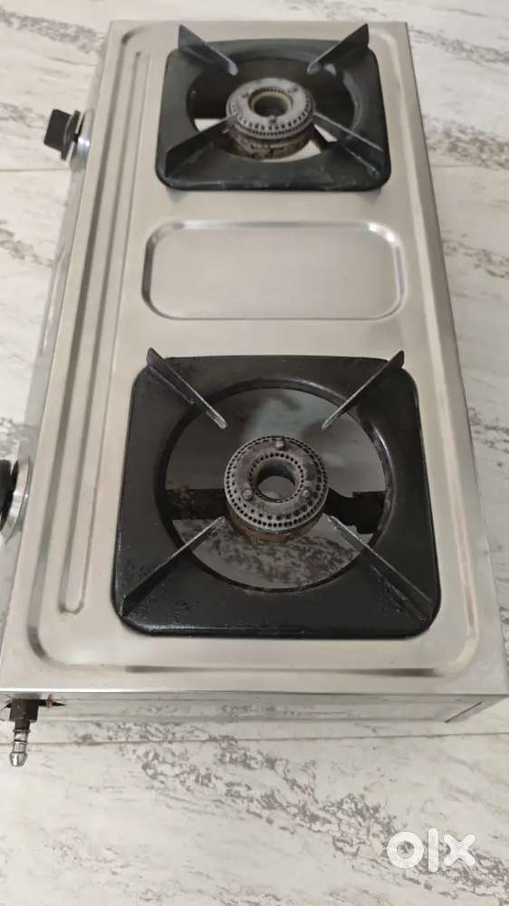 Steel Gas Stove 2 Burner