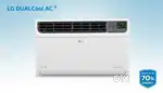 LG 1.5 ton window AC Dual invertor