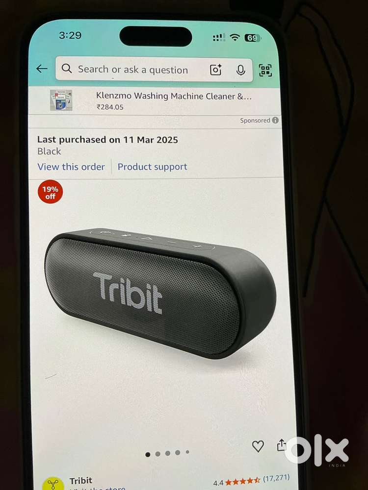 Tribit portable speaker