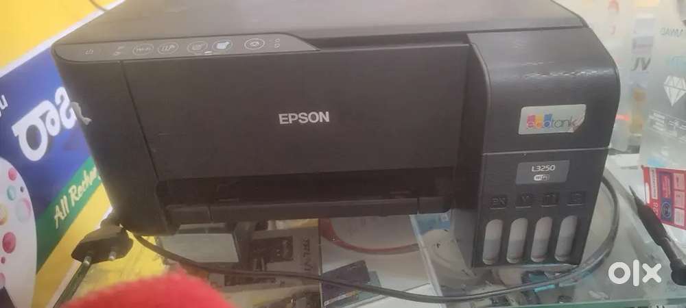 Epson L3250 wifi eco tank printer red light blinking problam