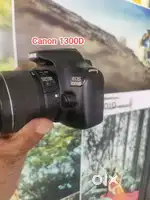 Canon EOS 1300D DSLR Camera with EF-S18-55 IS II F3.5-5.6 Lens - Black