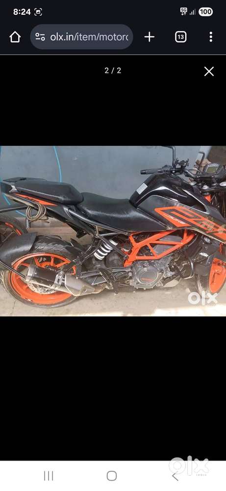 Ktm Duke 250 2022 Model well maintained