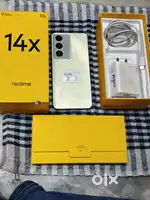 Realme 14x 5g Bill Box charger 3 months old
