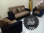 New full lining sofa set 5 seater with pillows available @ Yousufguda