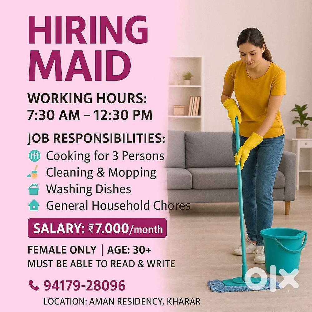 HIRING MAID