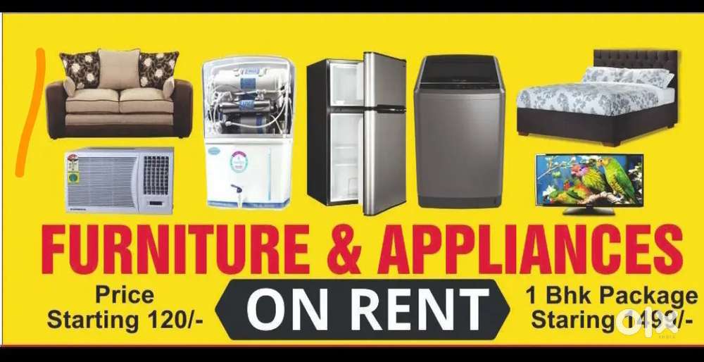 46 Furniture Appliances on RENT RJ BD knominkno jgbkni