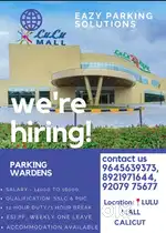 Parking warden job Lulu mall