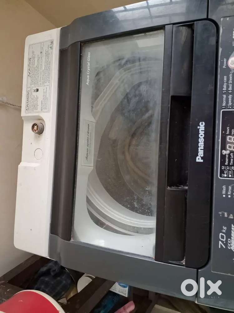 Panasonic 7 yr old washing machine for sale in good working condition