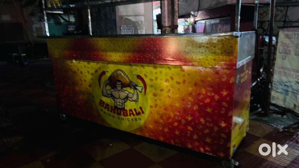 Fried chicken, sharma, and biryani