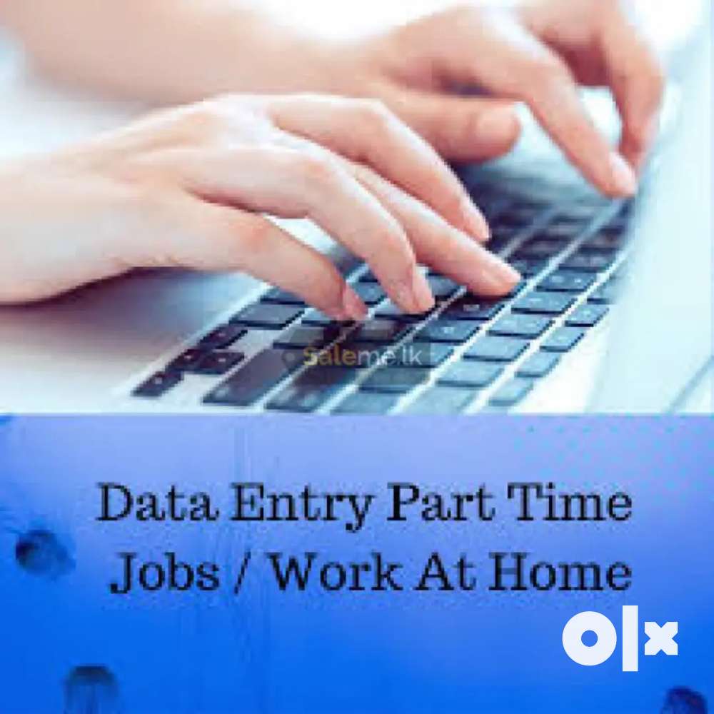 Home based job data entry typing work