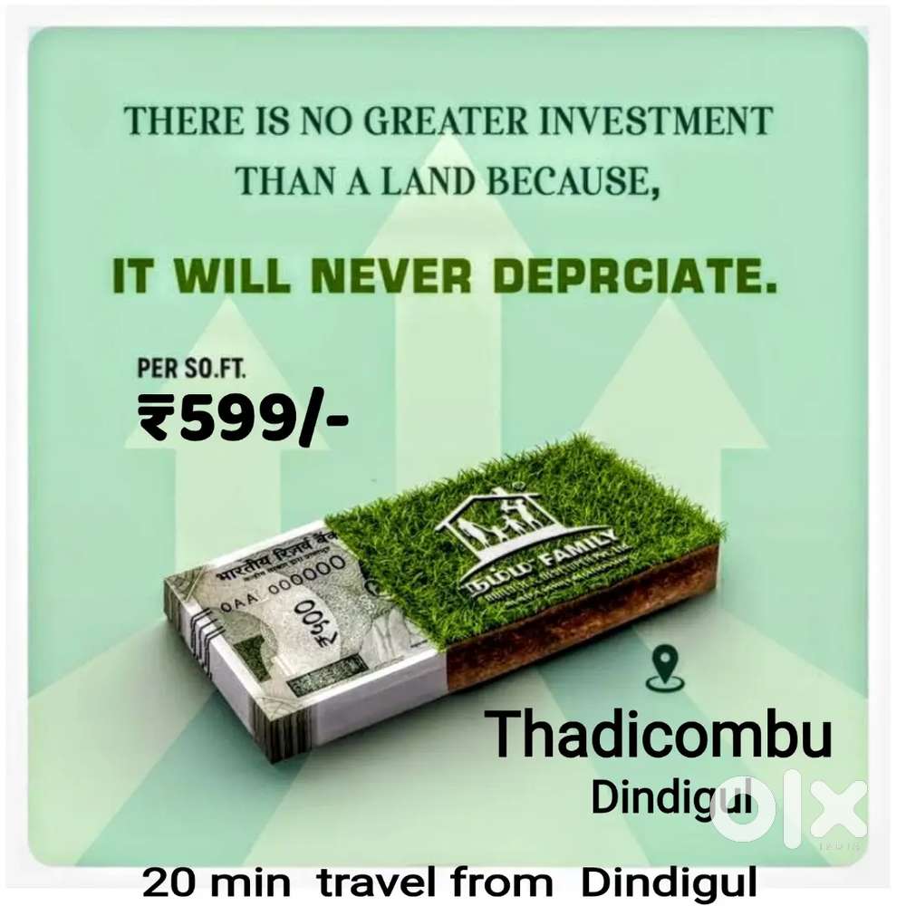 Open plots  villa for sale