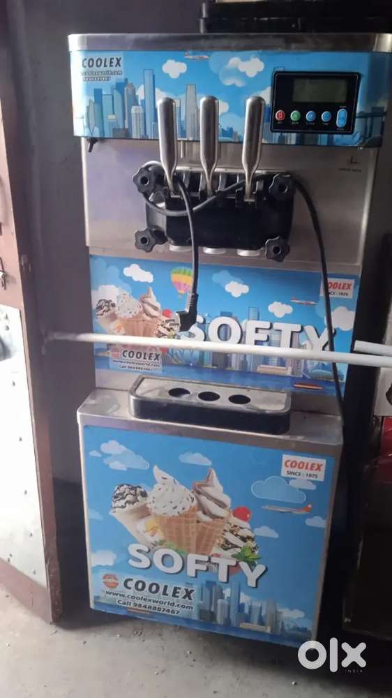 Softy ice cream machine