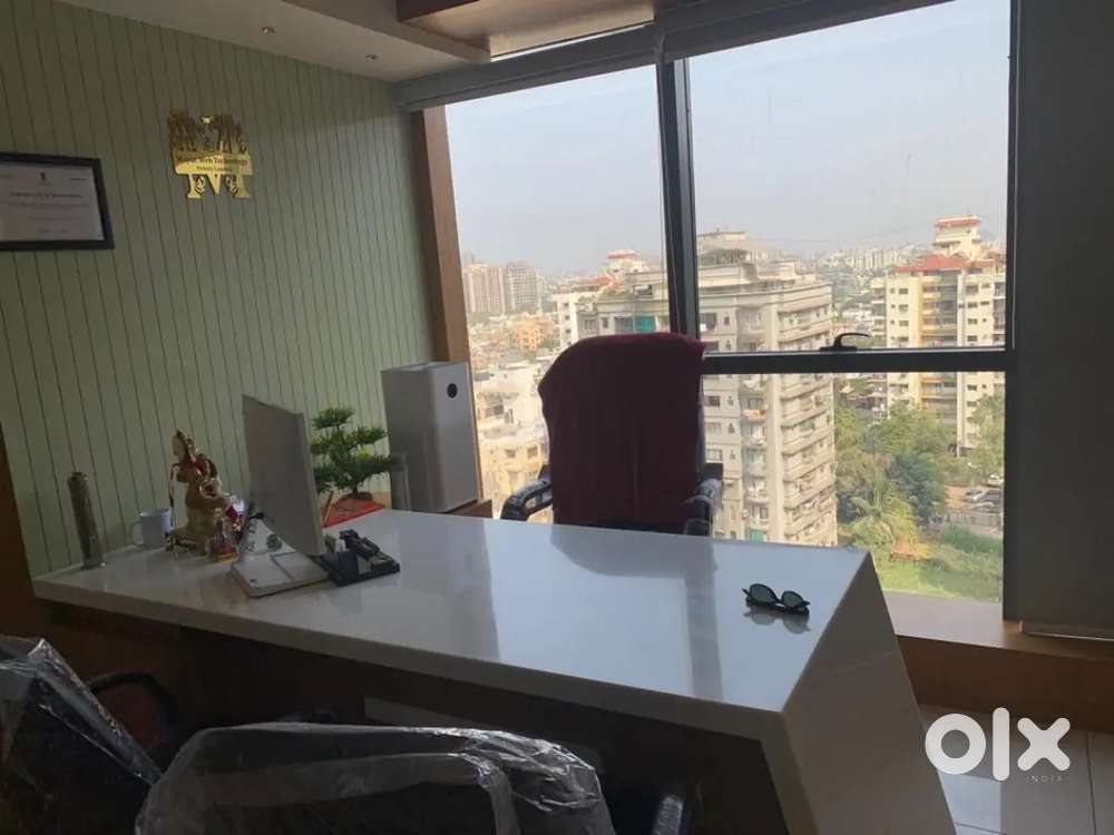 975 Sqft Fully Furnished Office Available For Rent In Shyamal Cross rd