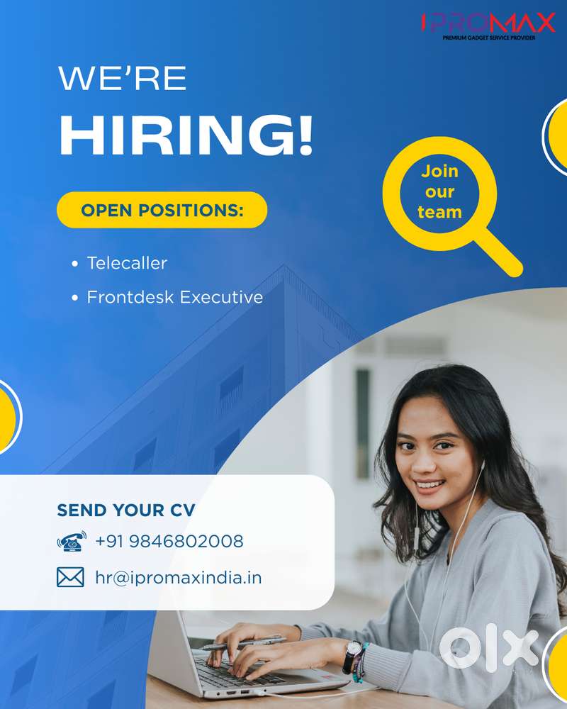 Customer Care Executive for Premium Service Center (iPromax)