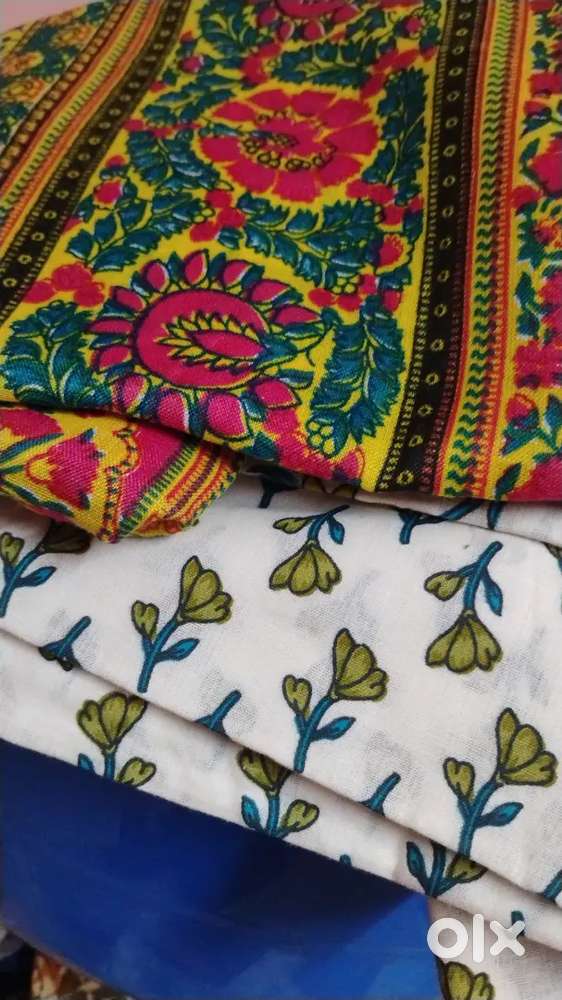 Pure cotton dress meterial