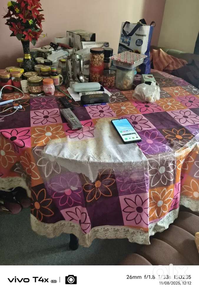 Dining table in furniture