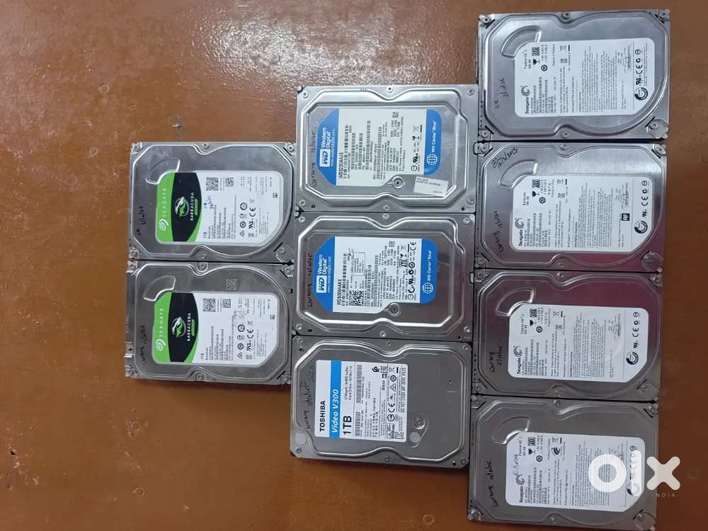 Desktop HDD's  in working condition