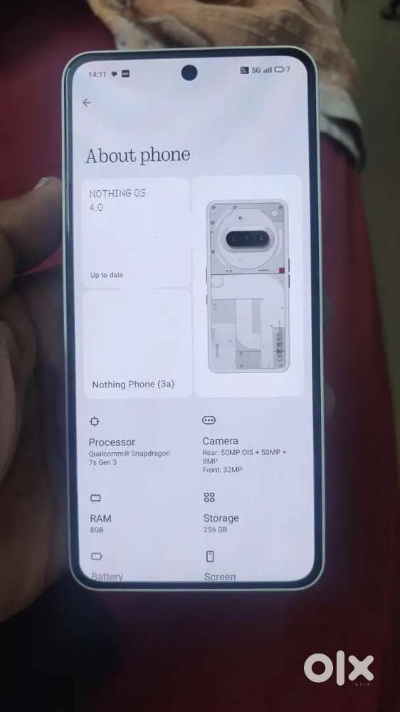 Nothing 3a 2 month mobile with box bill