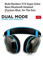 Boat bluetooth headphone extra bass