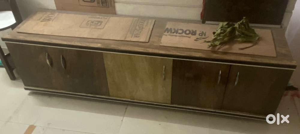 Corner Table, storage cabinet, Folding office/study table