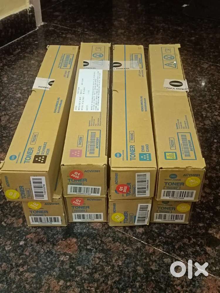 Konika Minolta C226I, TN228 and canon and Kyocera printer service