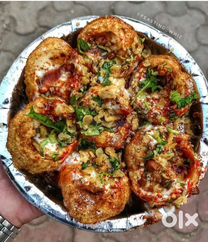 Pani puri person