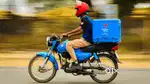Domino's Pizza delivery boy