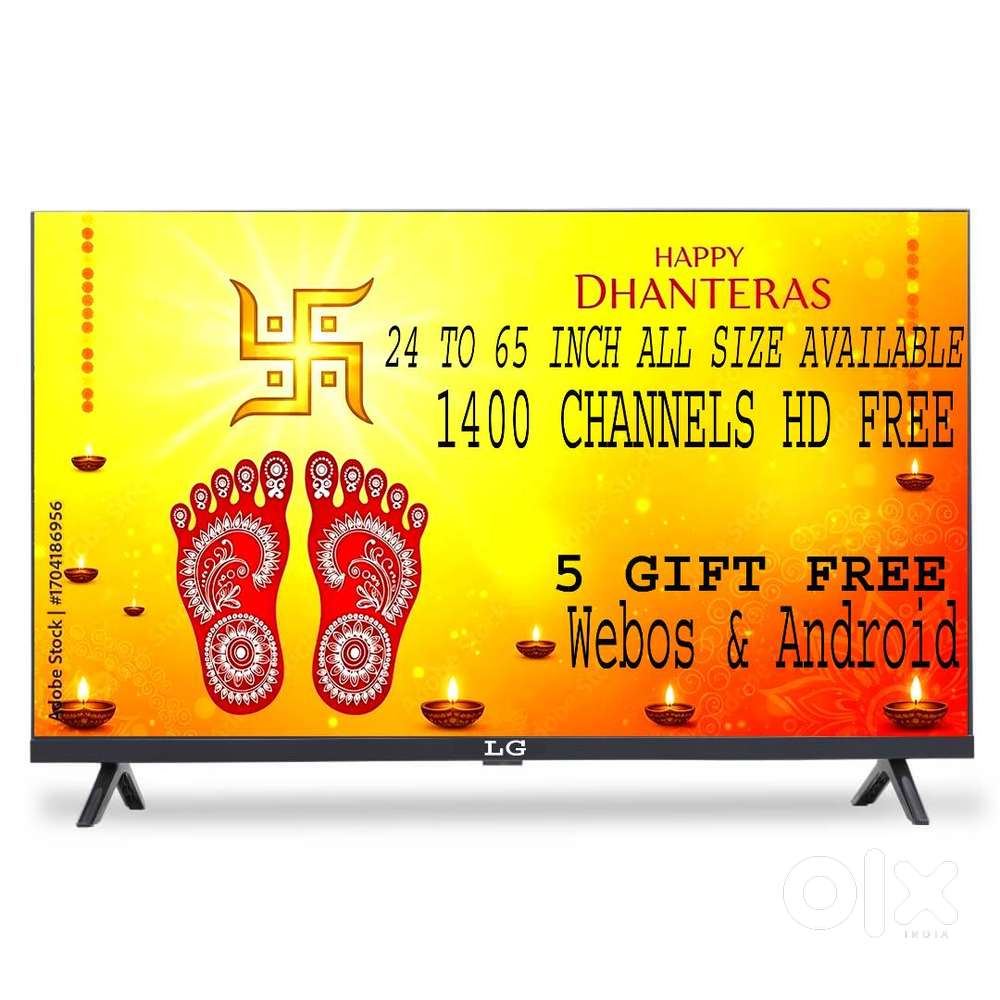 Dhanteras Special 43'' Smart Led Tv 11899/- & 43 4K Smart 14800/- 2YW