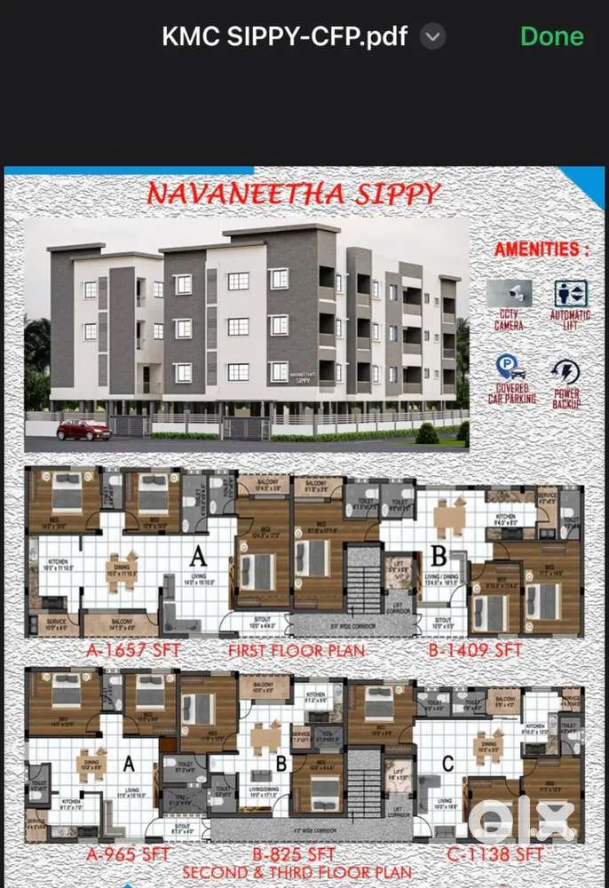 2,3 BHK Apartments for rent