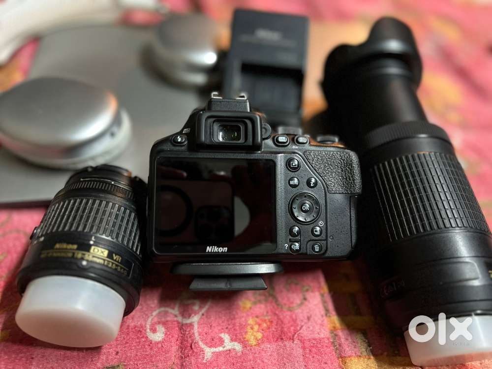 Nikon 3500d + lens 70/300