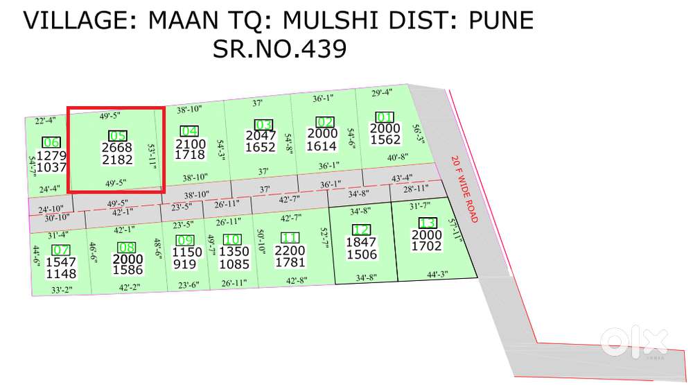 PG / Bungalow Plot @Hinjewadi IT Park, Maan Road, Clear Title, R Zone
