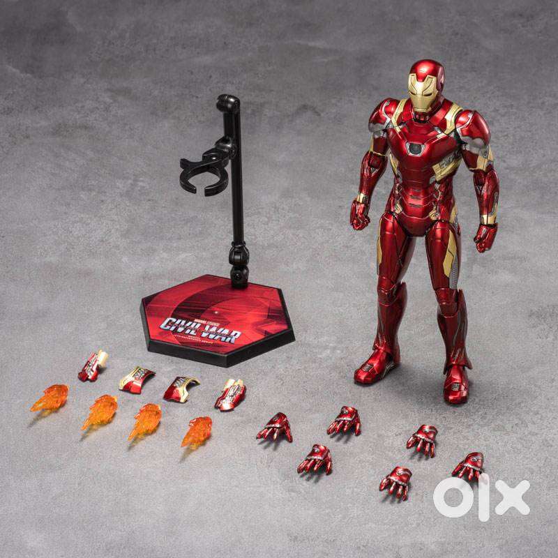 Zd Toys Iron Man Original Genuine Marvel 10th Anniversary Edition