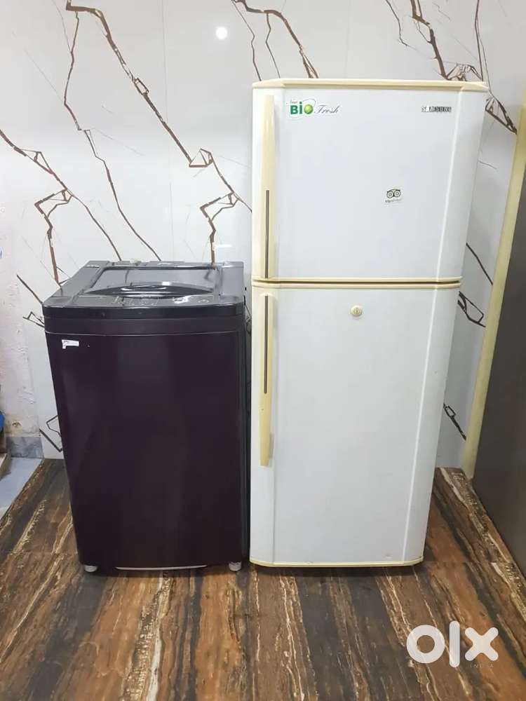 Best combo offer available refrigerator and washing machine #$