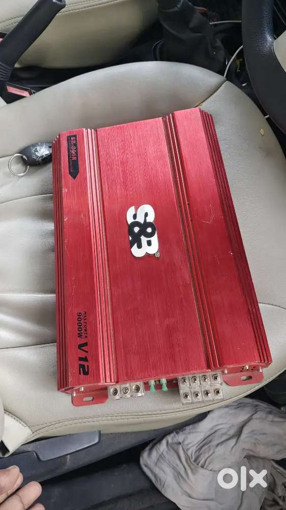 S&B 4 channel woofer amplifier for subwoofer