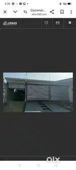 Commercial Hall Wearhouse showroom rent k liye