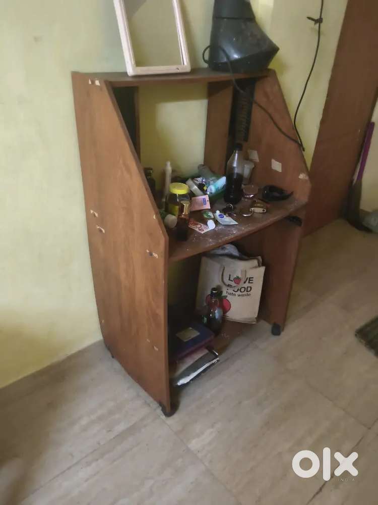 computer stand, chairs