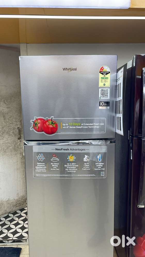 Whirlpool 235 Liters 2 Star Double Door Fridge