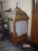 TEAK WOOD THRONE