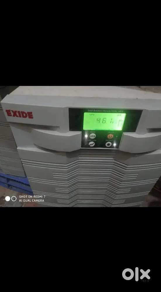 Exide UPS & Battery Set (Excellent Condition)