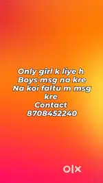 Only girl k liye one room rent par h