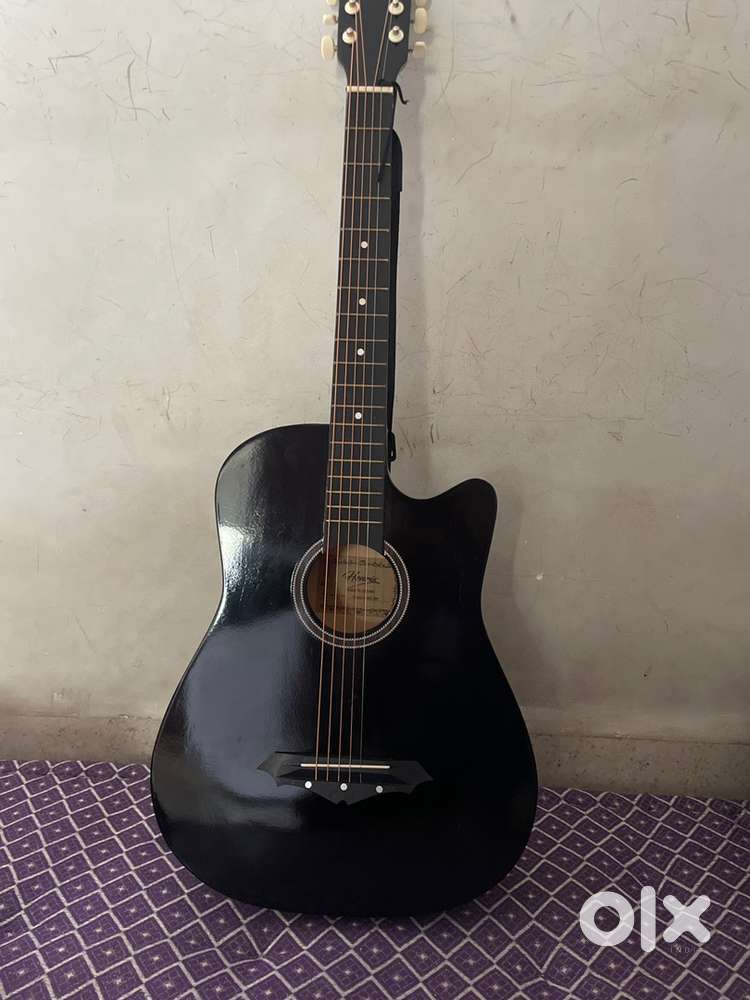 Guitar black colour