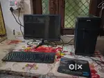 Monitor frontech cpu zebion mouse Dell key board dell