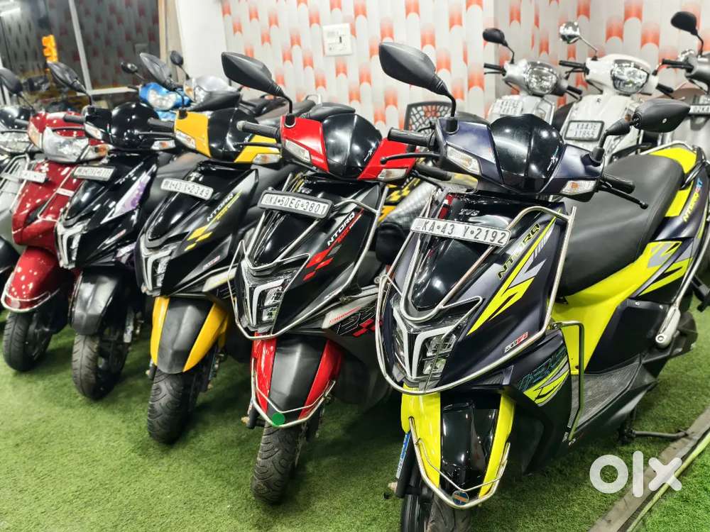 Down payment :- 20000 Tvs ntorq 125cc Emi/lone options available