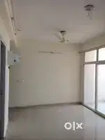 Semi furnished flat a very good society amenities park and locations
