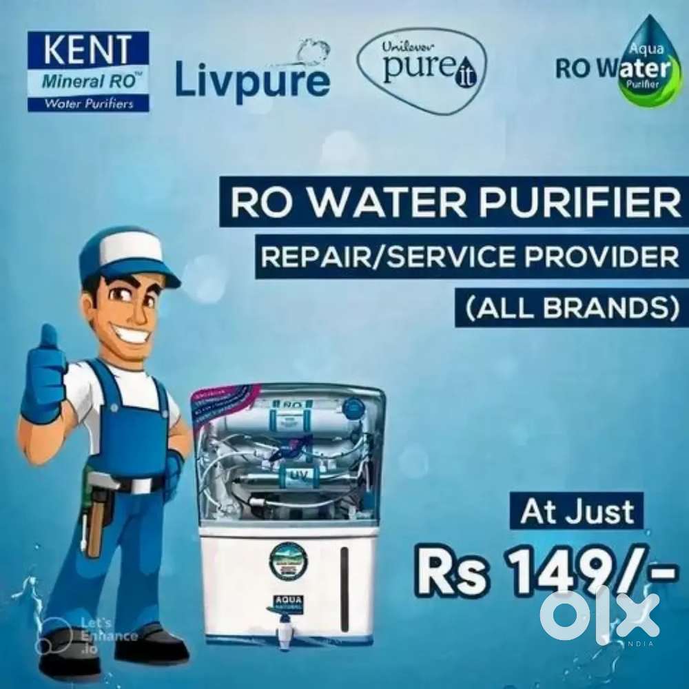 RO WATER FILTER SARVICE ALL BRAND .KENT AQUAFRESH AQUAGUARD. 199/-