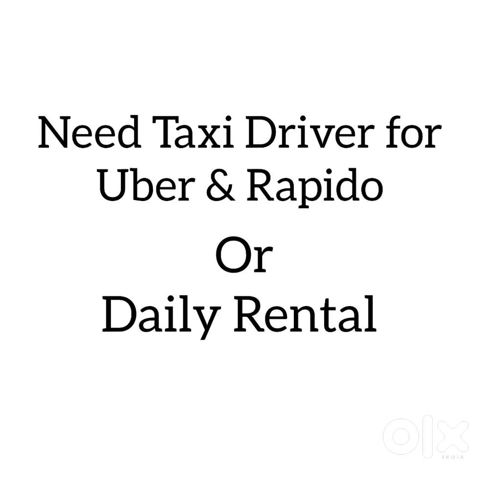 Need Taxi Driver