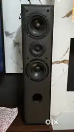 Tower speaker and active subwoofer