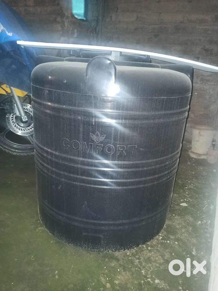 Water Tank 300ltr Black colour Round