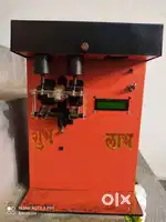 Automatic cotton wick making machine.